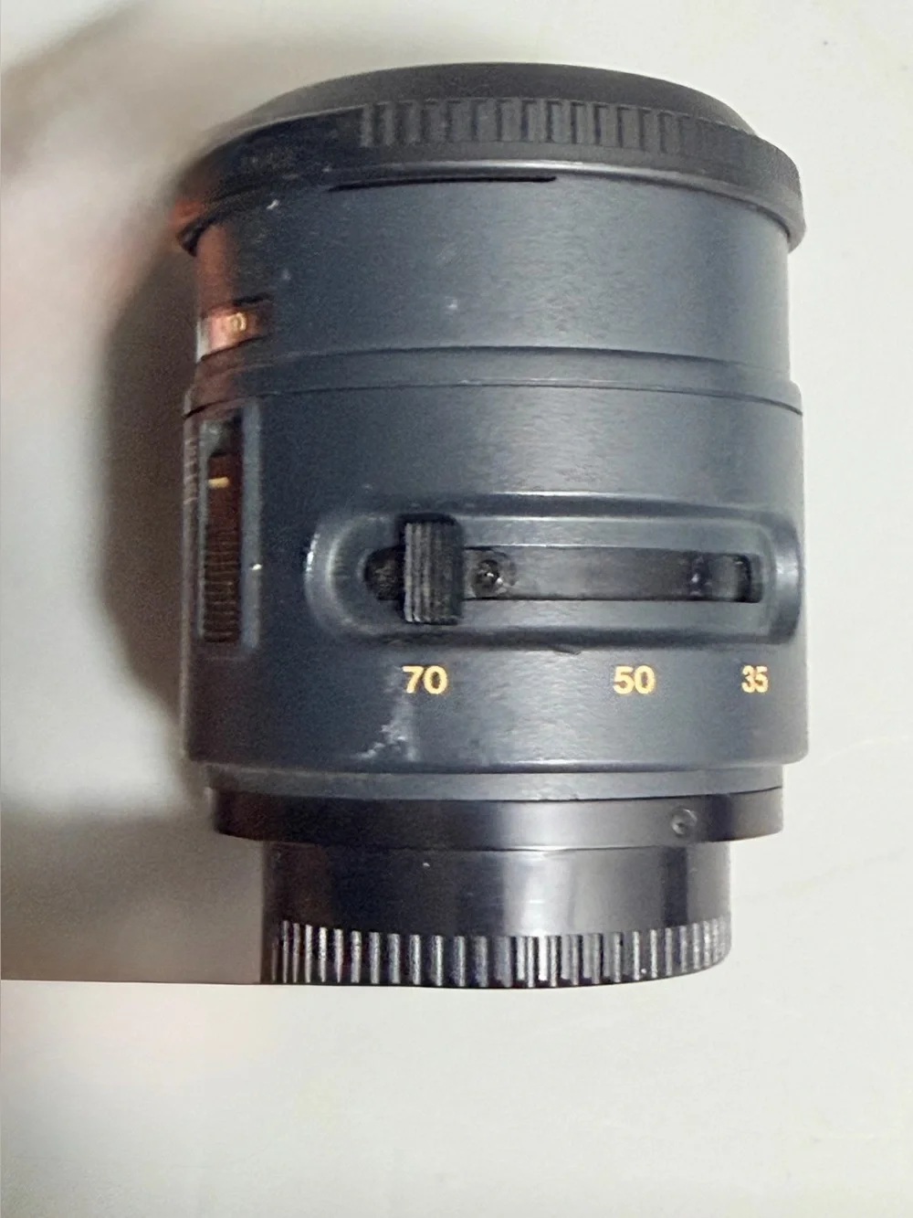 Vintage Canon T80 With a 244T Speedlite Flash Unit Zoom Lens AC 35-70*Read*